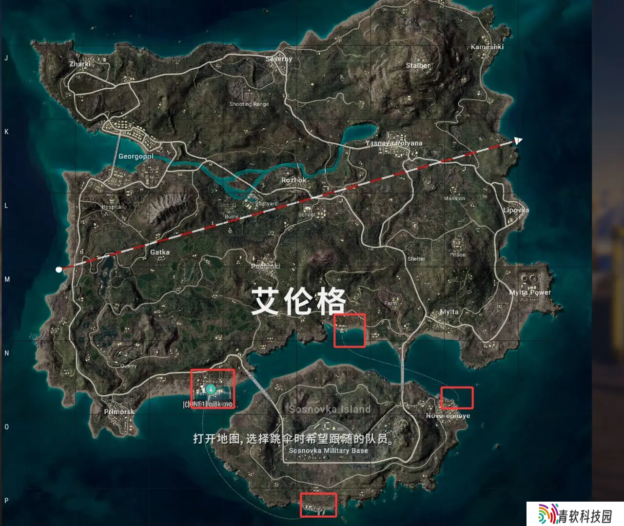 绝地求生8周年各个任务地图点一览