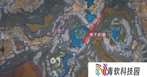 原神地下水泽左边怎么去 原神地下水泽进入方法