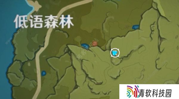 原神星落之地位置总汇 7个陨星碎屑收集地点坐标图图片8
