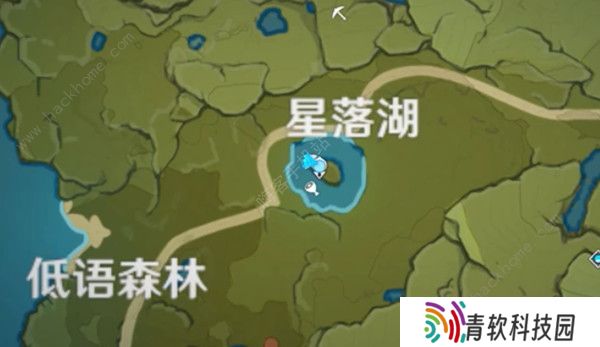 原神星落之地位置总汇 7个陨星碎屑收集地点坐标图图片5