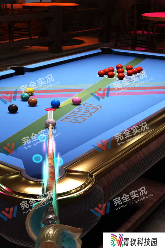 真实3D台球明星之路