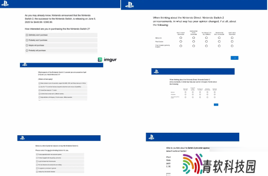 刺探情报？曝索尼发问卷调查玩家对Switch2的看法