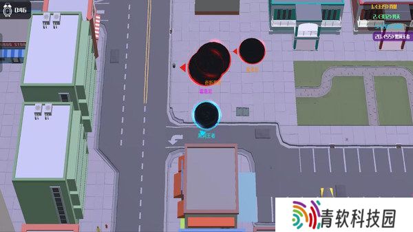 黑洞吞噬模拟