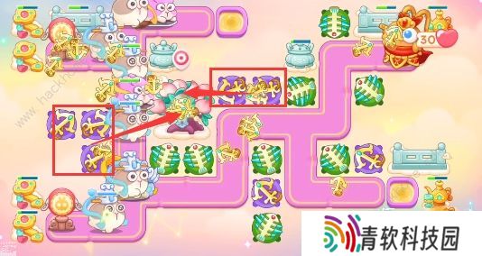 保卫萝卜4周赛11.28攻略 周赛11月28日无伤教程图片5