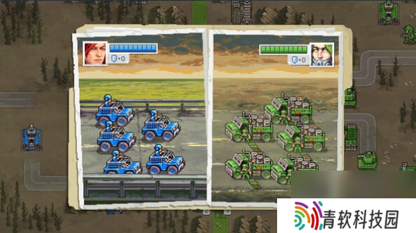 经典高级战争风格SLG《Warside》登陆Stream