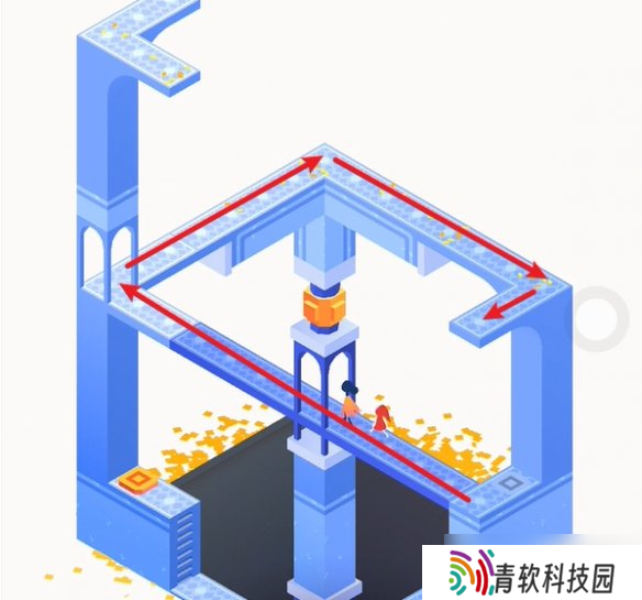 原创 纪念碑谷2第2章谒见厅攻略