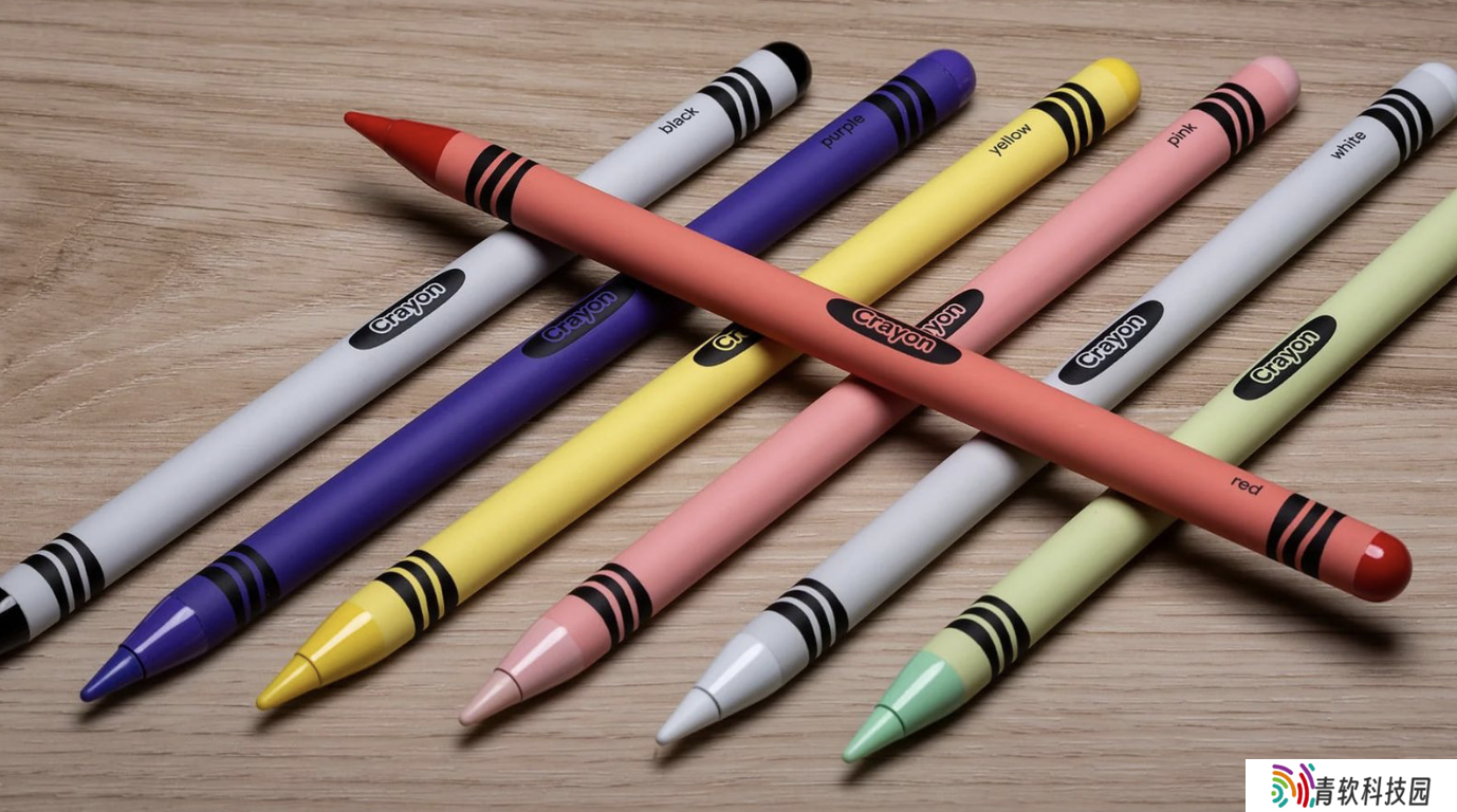 制造商 ColorWare 推出“蜡笔风格”客制化版苹果 Apple Pencil Pro 手写笔，215 美元