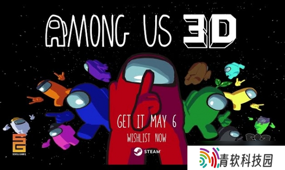 Steam第一人称狼人杀《Among Us 3D》5月初发售