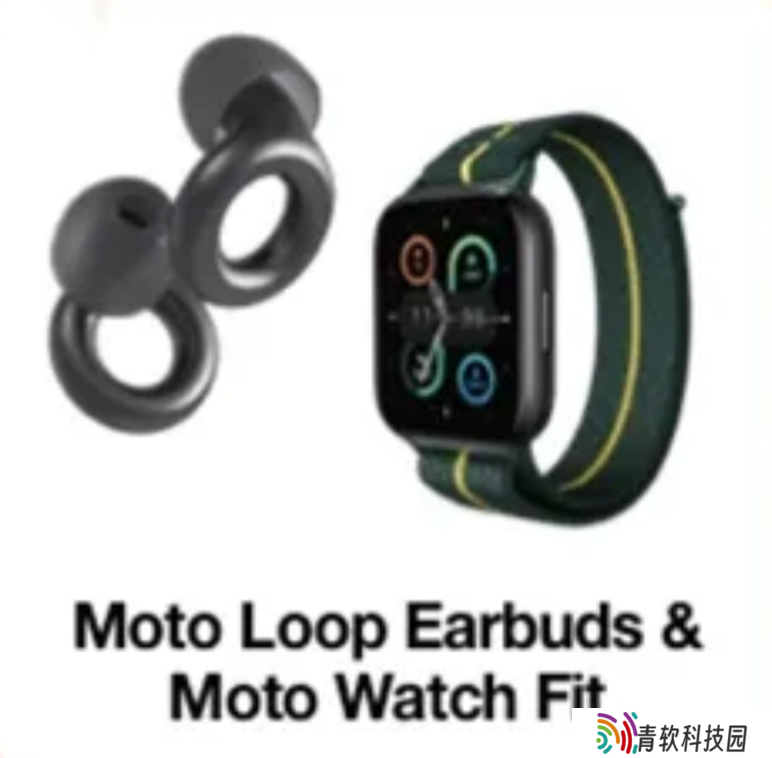 联想旗下 moto Loop Earbuds 耳机 / Watch Fit 智能手表曝光，有望近期发布