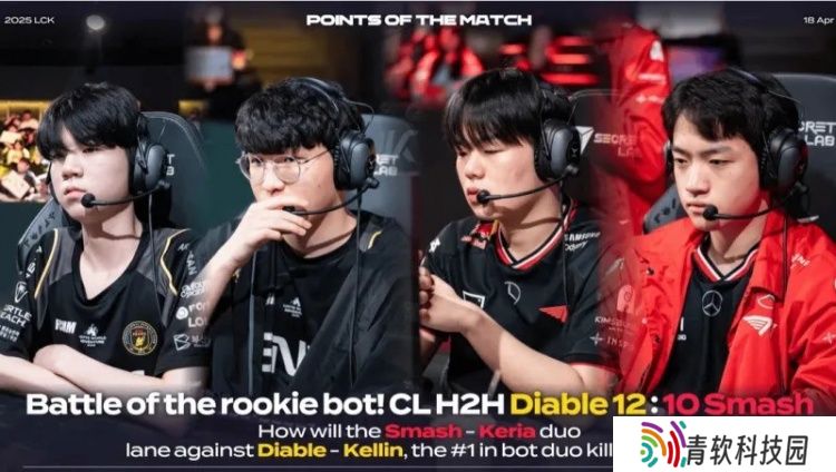LCK导播贴出Smash和Diable交手记录：次级时期Smash10胜12负