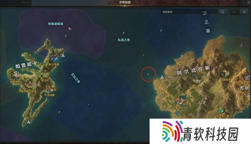 命运方舟私语小岛妮娜芙在哪？妮娜芙详细位置介绍
