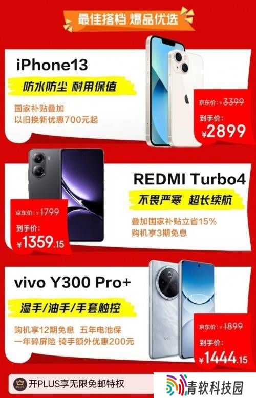 京东骑手专享福利：购手机立减200元，高效接单就靠它！