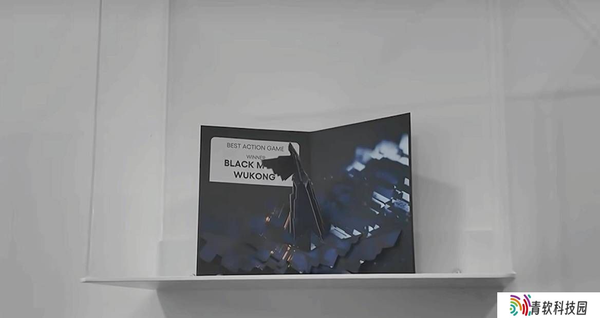 《黑神话：悟空》TGA奖杯姗姗来迟，历经四月终现身展览