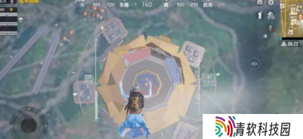 和平精英天空赛场八角笼在哪 天空赛场八角笼位置进入方法介绍