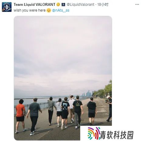 TL官推发布队伍在多伦多的合照：多希望nAts你在这里啊