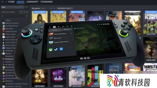 外媒已确认 ROG Xbox Ally X可直接启动Steam