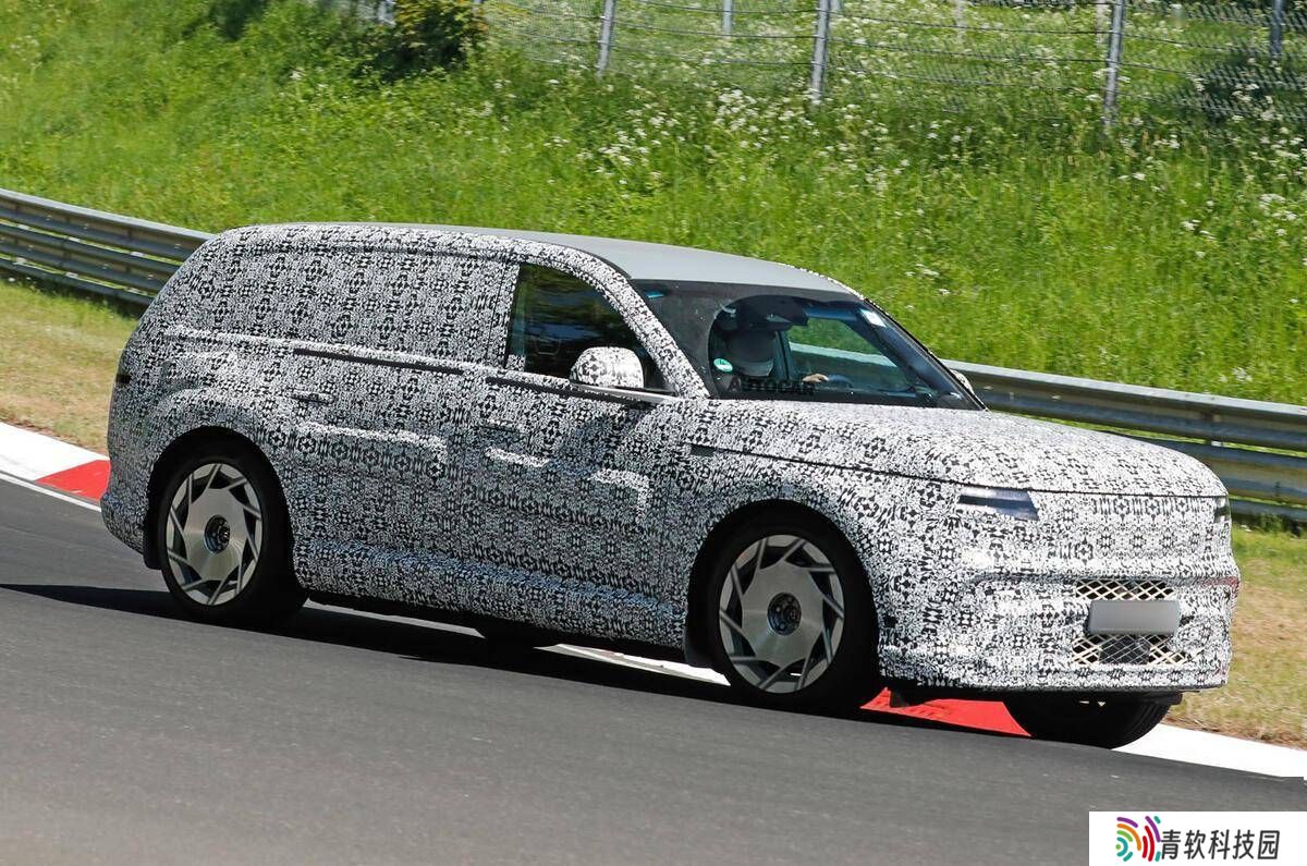 捷尼赛思GV90豪华纯电SUV曝光：车身超5米宽近2米，何时上市？