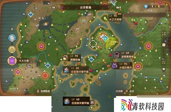 《幻想生活i》全高阶BOSS位置一览