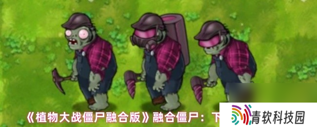《植物大战僵尸融合版》融合僵尸 下界合金钻僵尸