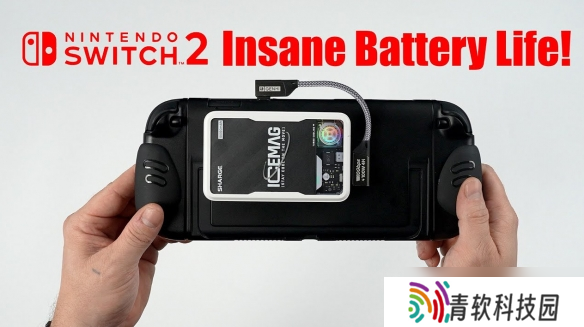 技术宅博主DIY出switch2外置电池！待机时长增加5小时