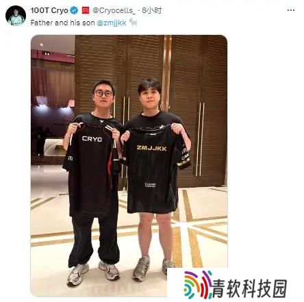 100T Cryo与ZmjjKK换队服：父亲与他的儿子，GOAT