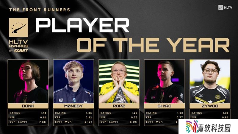 HLTV编辑：若Spirit开始夺冠，donk有望拿下Top1
