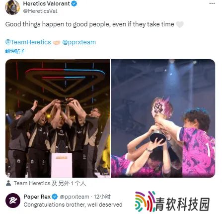 TH发布EWC夺冠捧杯图：美好的事落在美好的人身上