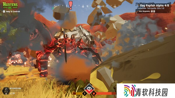 近战FPS游戏《Hunters Inc》在Steam正式发行
