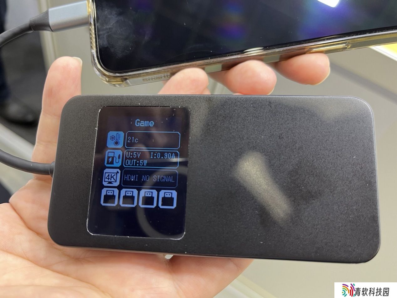 Wedellink TC630 扩展坞亮相：自带显示屏，双 Type-C 接口