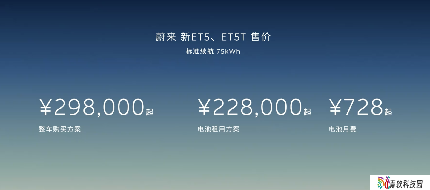2025 款蔚来 ET5 / ET5T 车型正式上市，整车购买 29.8 万元起