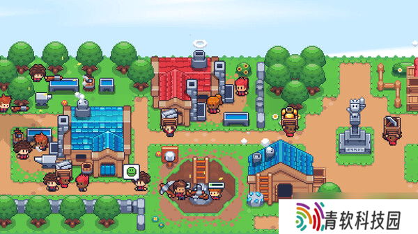 微缩小镇建设桌游游戏《麦穗镇物语：放置好时光》7月28日登陆Steam平台