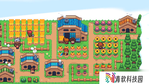 微缩小镇建设桌游游戏《麦穗镇物语：放置好时光》7月28日登陆Steam平台