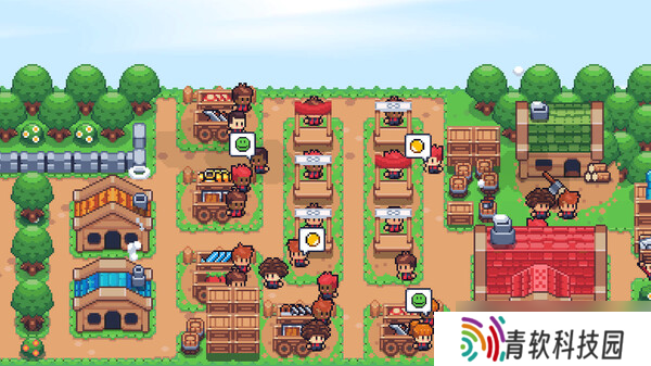 微缩小镇建设桌游游戏《麦穗镇物语：放置好时光》7月28日登陆Steam平台