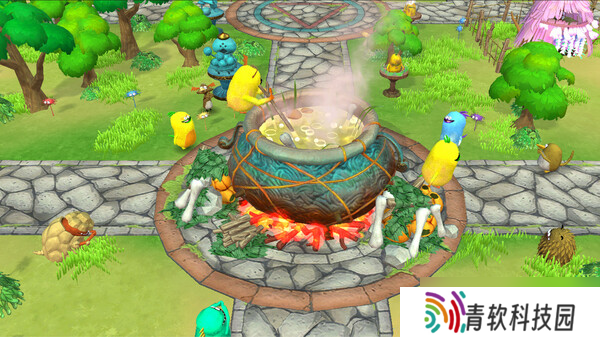 收集建造游戏《好饿的谜姆》于7月31日在Steam平台上架