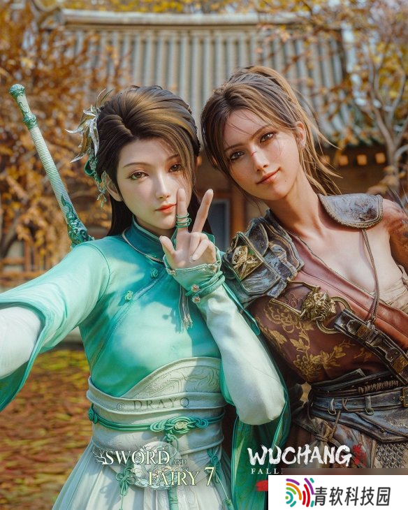 视觉盛宴 3D大神推荐《仙剑7》《明末》女主新图