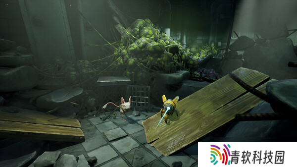 双人本地合作游戏《Wires And Whiskers》8月1日Steam发售