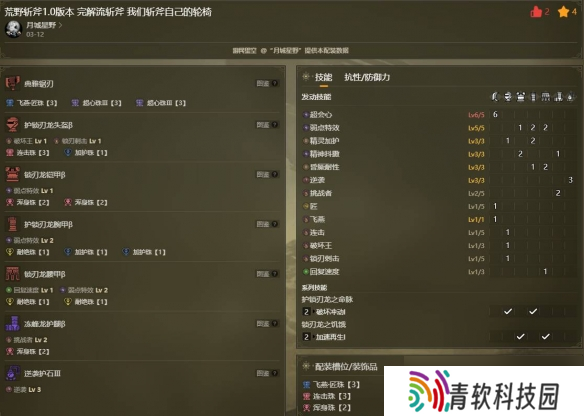 《怪物猎人：荒野》物理斩斧毕业配装