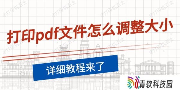 打印pdf文件怎么调整大小