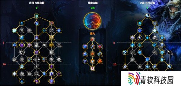 魔兽世界冰法天赋怎么加点 冰法天赋加点图