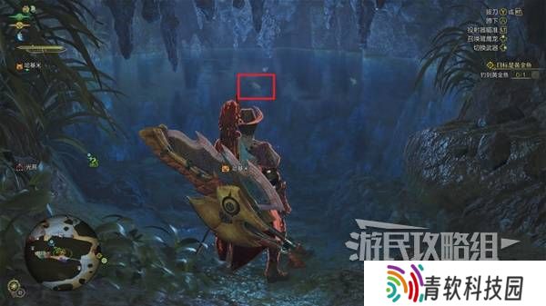 怪物猎人荒野黄金鱼怎么钓    钓黄金鱼位置一览图片5