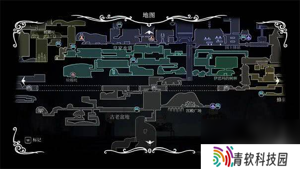 空洞骑士地图探索顺序是怎样 具体顺序分享