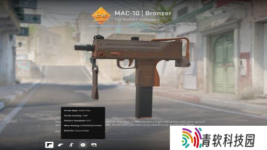 《CS2》磨损经济学 史上最低磨损MAC-10天价成交